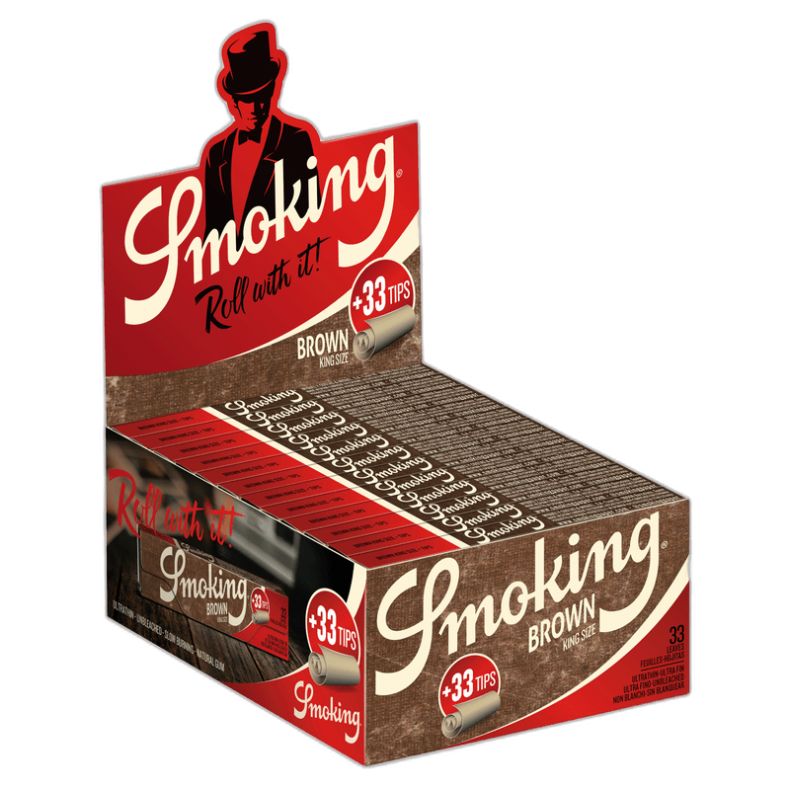 Smoking KS Brown + Filtre