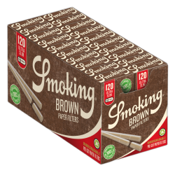 Smoking Filter Pop-A-Tip Sticks Brown 20 x 120 stk