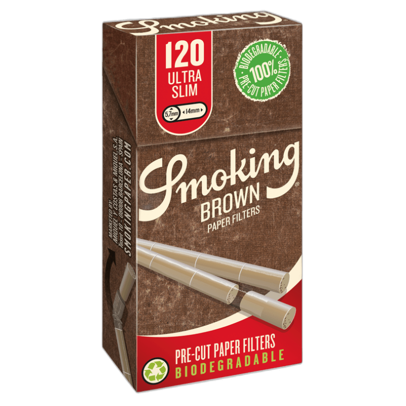 Smoking Filter Pop-A-Tip Sticks Brown 20 x 120 stk