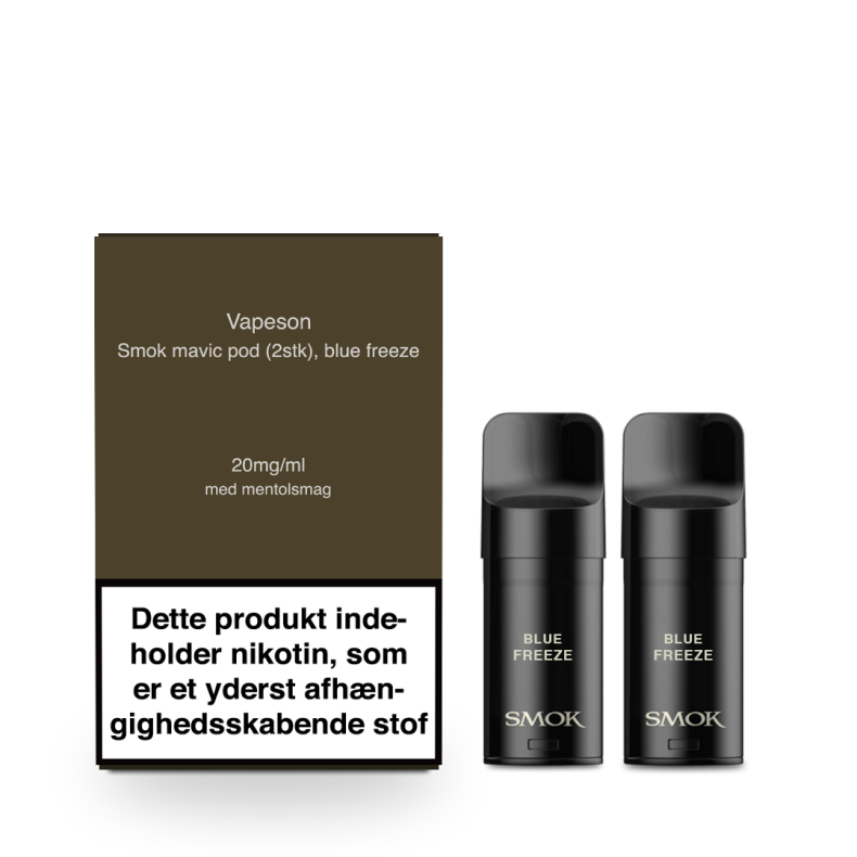 Vapeson MAVIC refill pod - Blue Freeze, 2 stk.