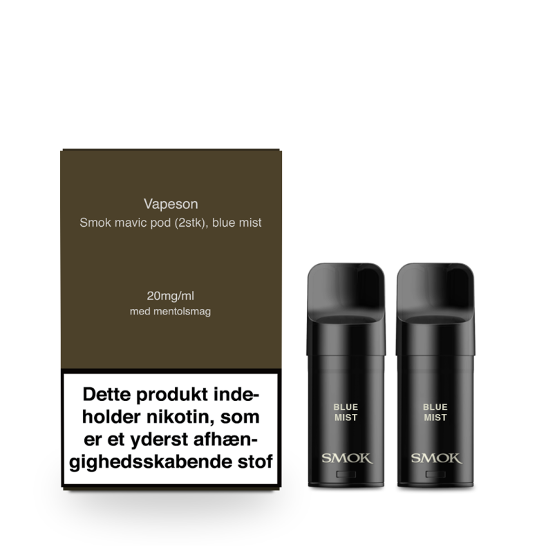 Vapeson MAVIC refill pod - Blue Mist, 2 stk.