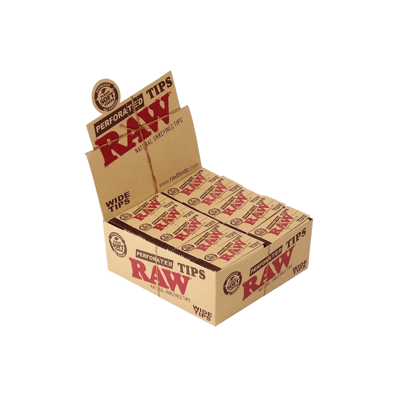 RAW Wide Tips booklets 50 stk.