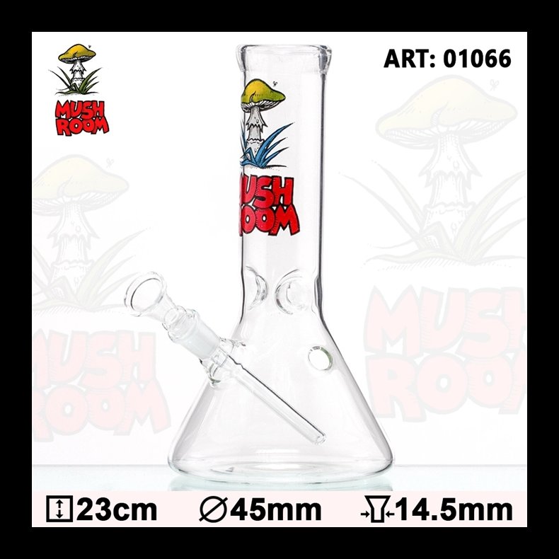 Mushroom Beaker Bong - Glas 23cm