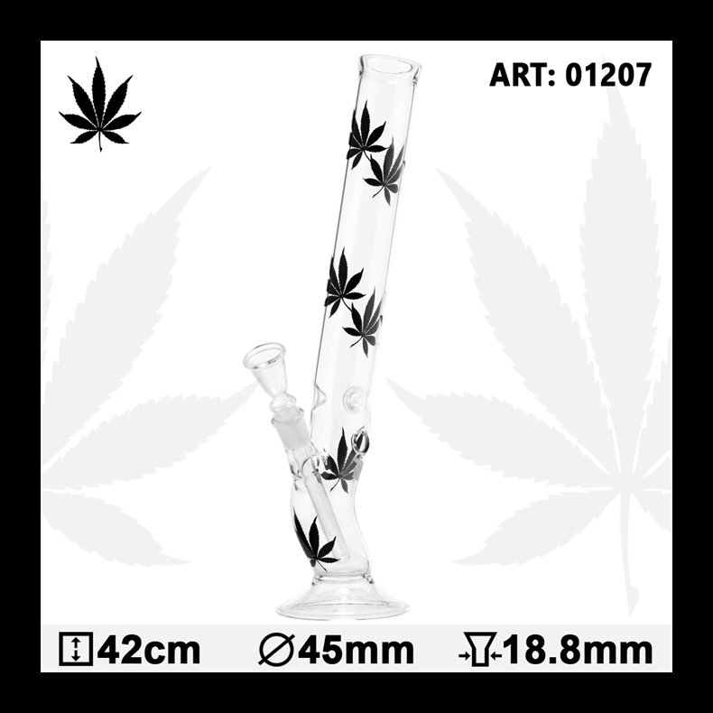 Leaf Bolt Bong - Glas 42cm