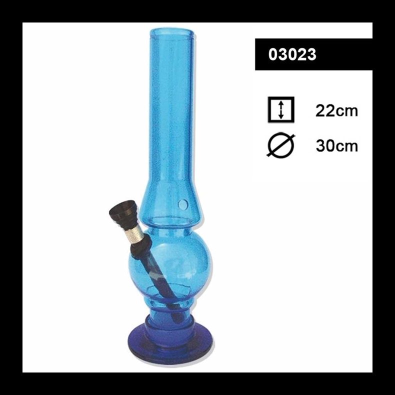 Acrylic Bouncer Bong Blå