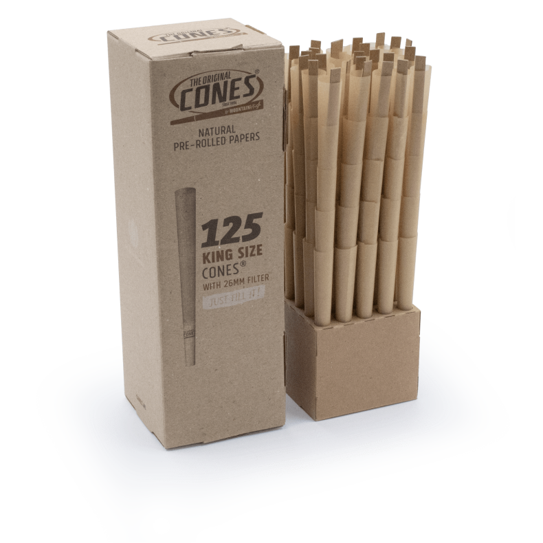 Cones Basic Natural 125 stk.