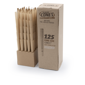 Cones Basic Natural 125 stk.