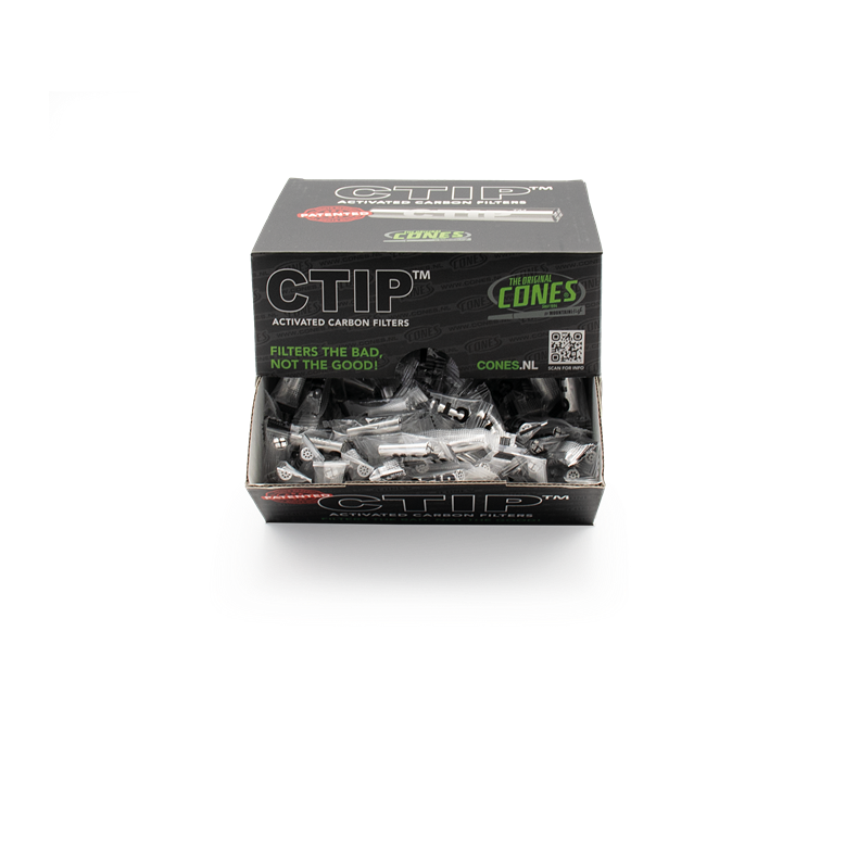 C-TIP Alu-Carbon Tips Bulk 500stk/enhed (Filter - The Weezy)