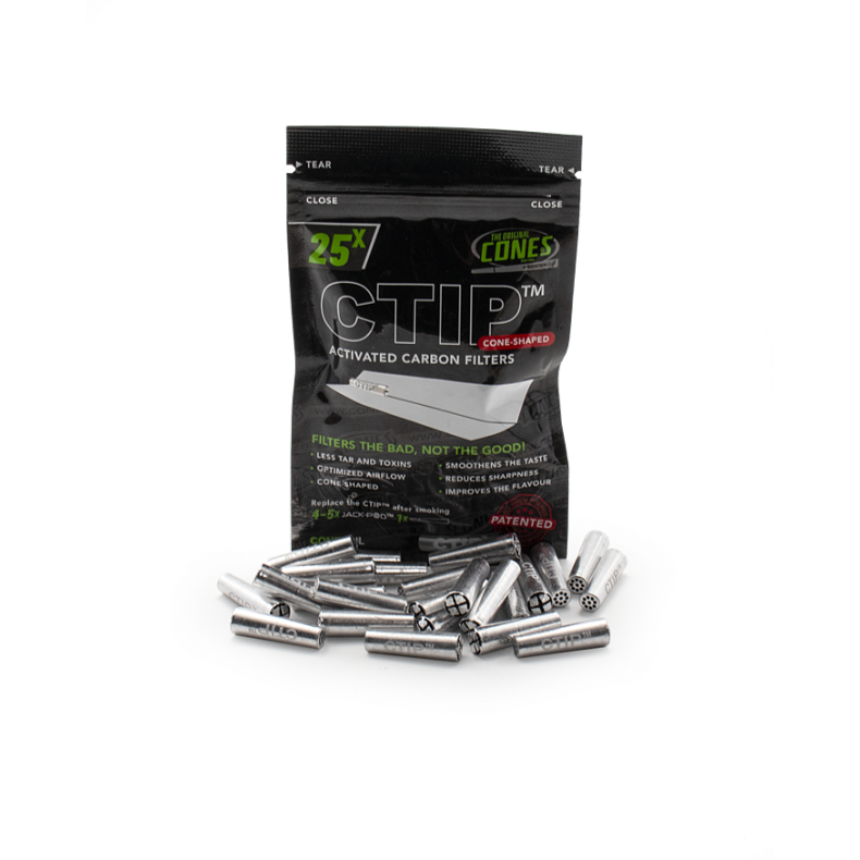 C-TIP Alu-Carbon Tips 25stk/pose (Filter - The Weezy)