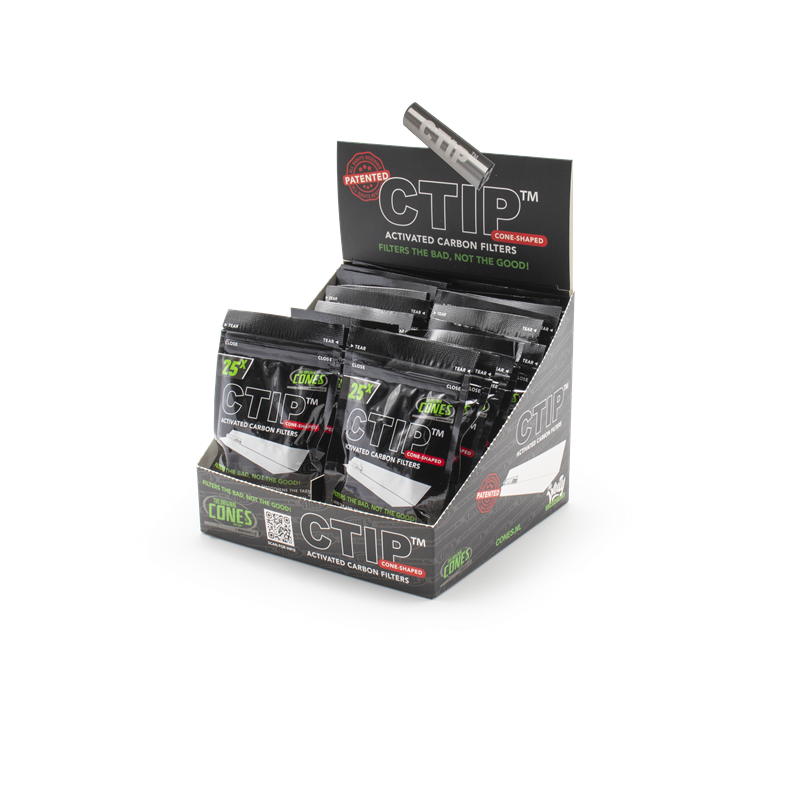 C-TIP Alu-Carbon Tips 25stk/pose (Filter - The Weezy)