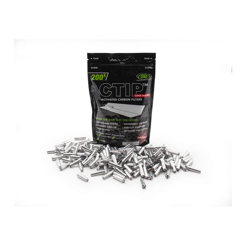 C-TIP Alu-Carbon Tips 200stk/pose (Filter - The Weezy)