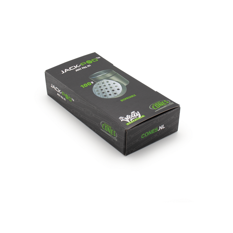 Jack-Pod - 100stk/enhed (Hoved til The Weezy)