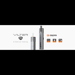 Vapeson E-POD Startkit Sort - Aspire Vilter S