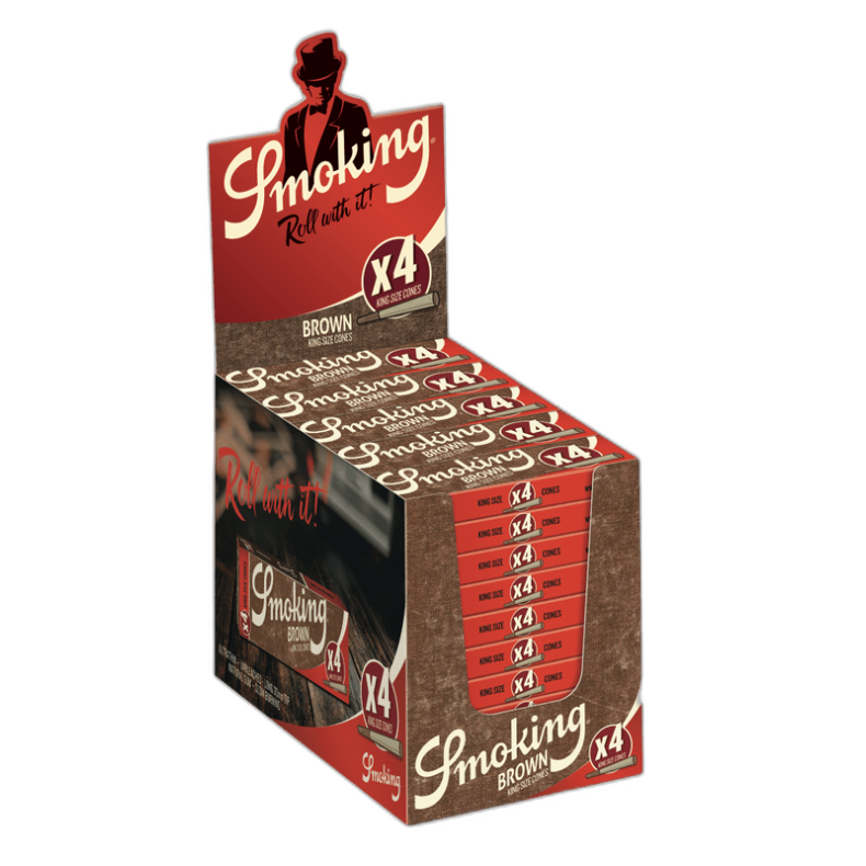 Smoking Cones Brown King Size - 4x