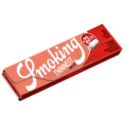 Smoking KS Red Thinnest + Filtre