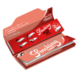 Smoking KS Red Thinnest + Filtre