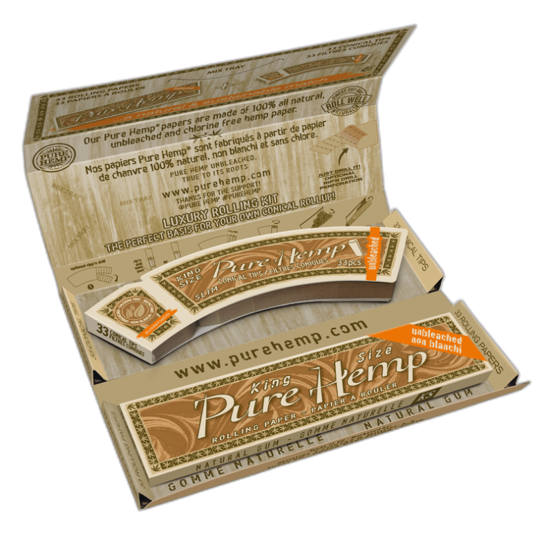 Smoking Pure Hemp KS Lux Rolling Kit