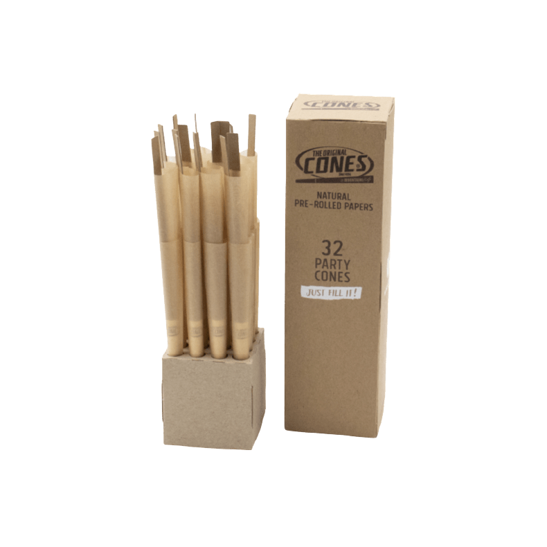 Cones Party Size 32 Natural Minitower