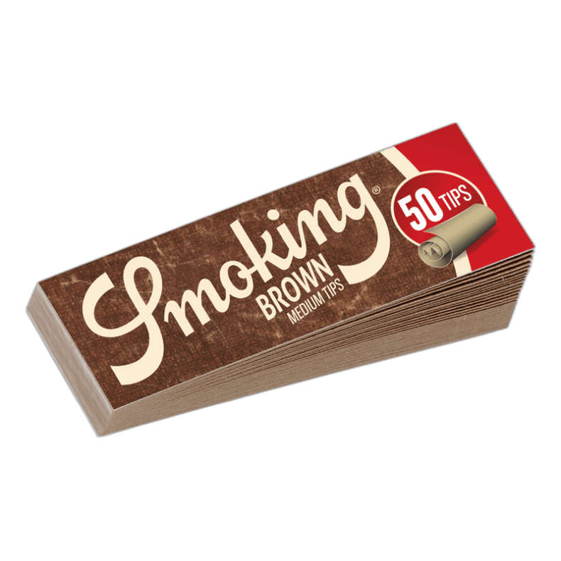 Smoking Filter Tips Brown Medium