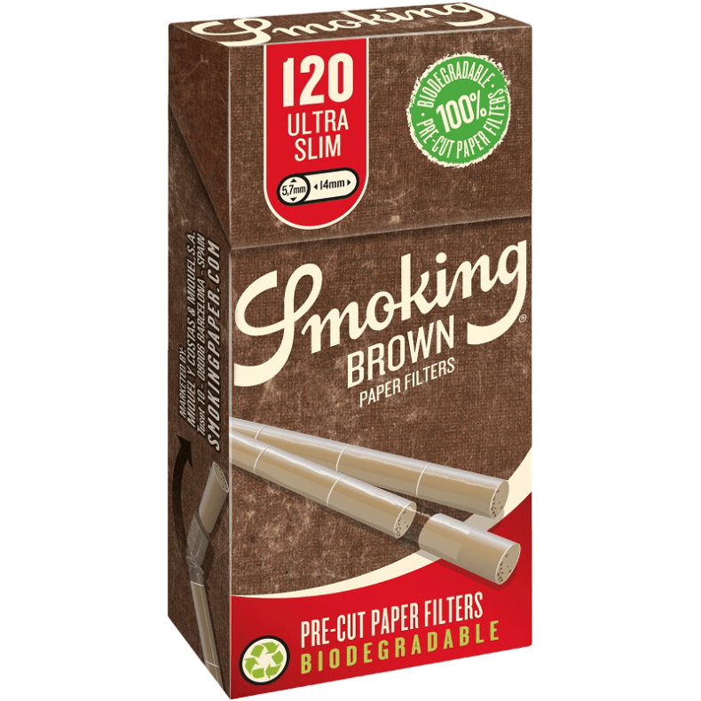 Smoking Filter Pop-A-Tip Sticks Brown 20 x 120 stk