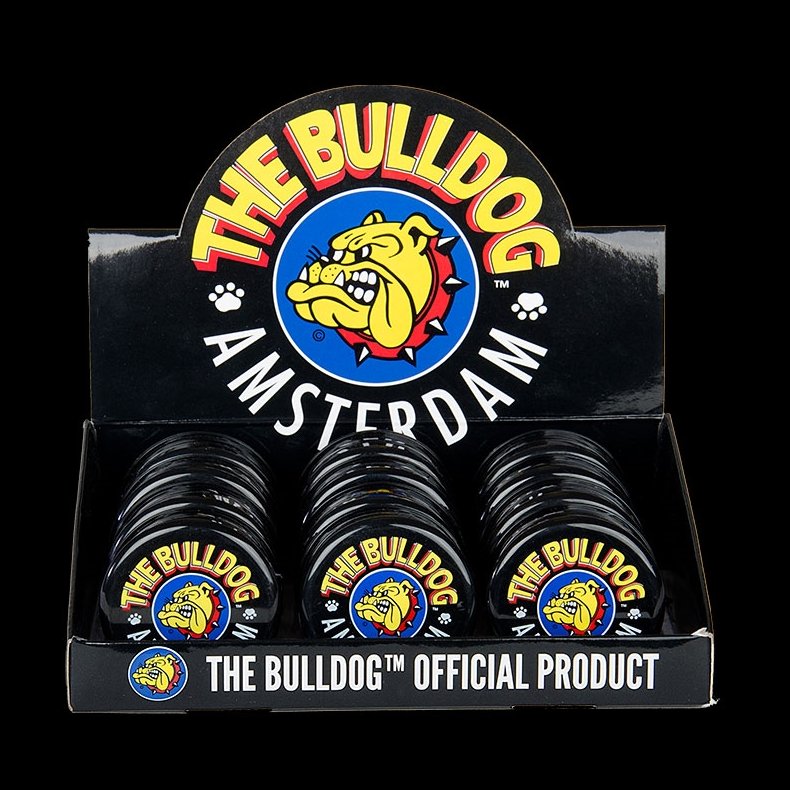 Bulldog - Plastic Grinder Translucent Black