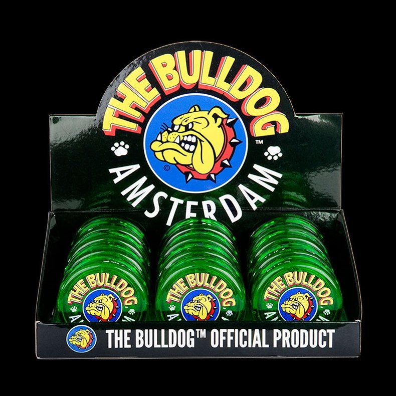 Bulldog - Plastic Grinder Translucent Green