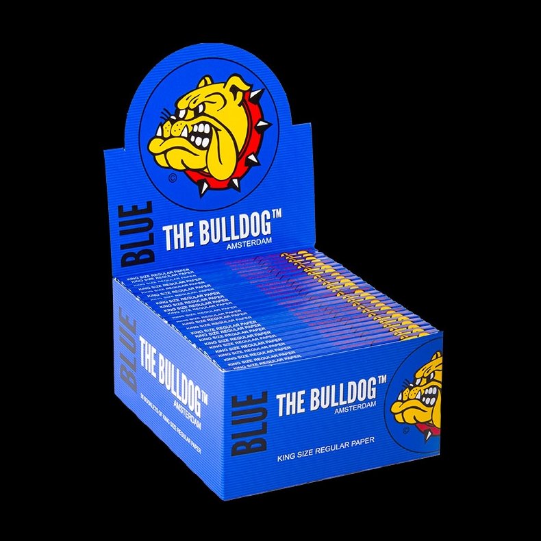 Bulldog - Paper Kingsize Blue