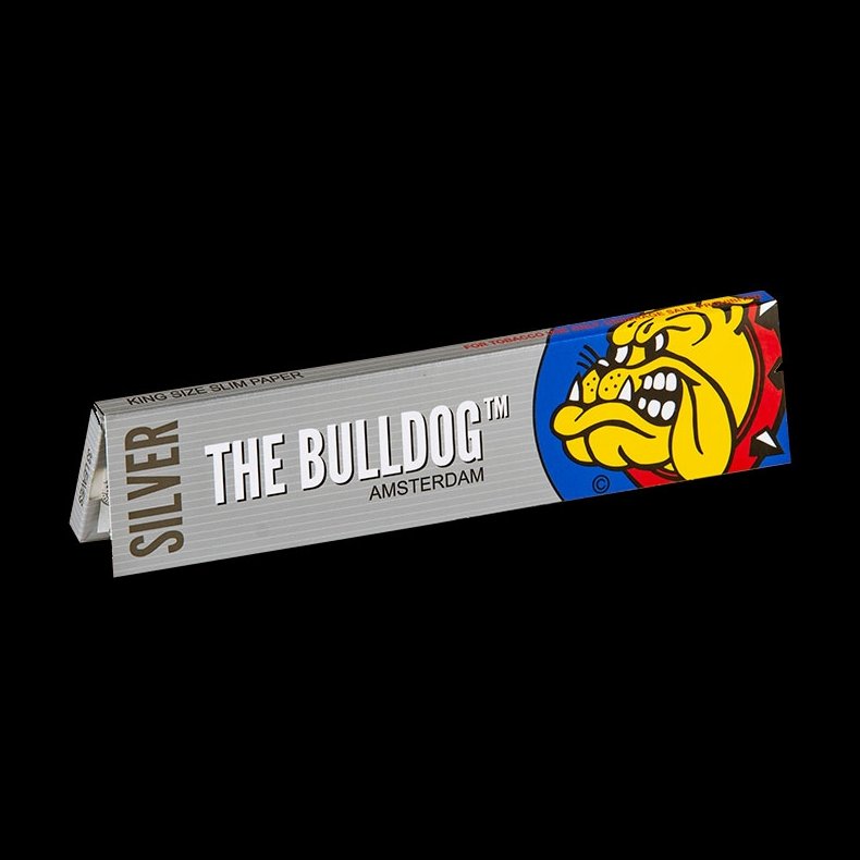 Bulldog - Paper Kingsize Slim Silver