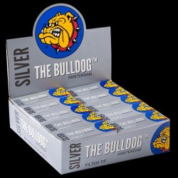 Bulldog - Filter Tips Silver
