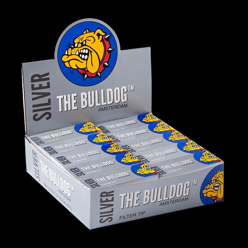 Bulldog - Filter Tips Silver