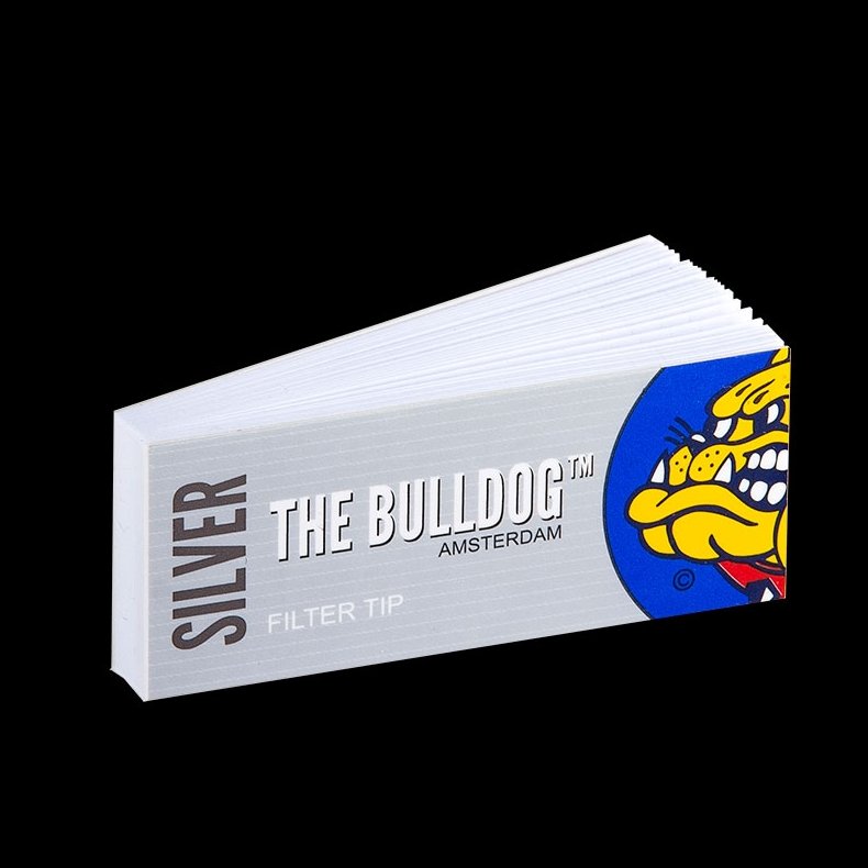 Bulldog - Filter Tips Silver