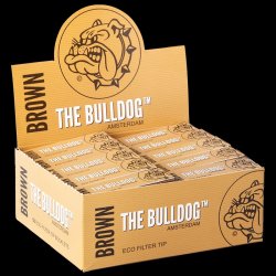 Bulldog - Filter Tips Brown
