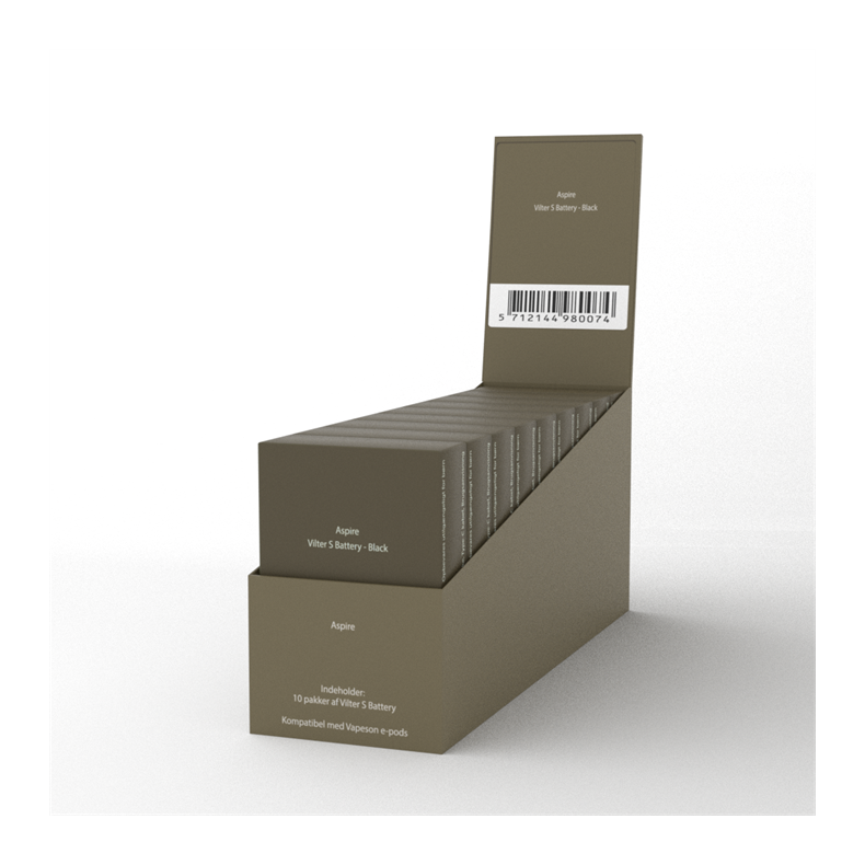 Vapeson E-POD Startkit Sort - Aspire Vilter S