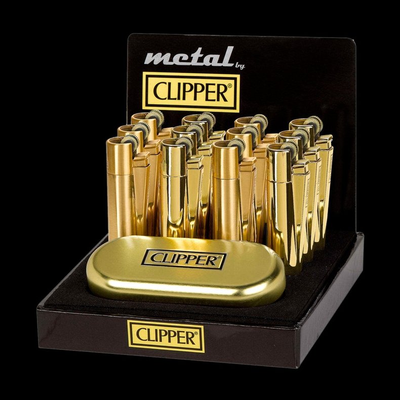 CLIPPER CP-11 Metal Gold + gift box
