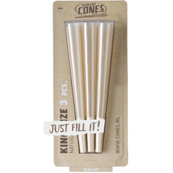 Cones Classic Natural King Size 3 stk. 32 stk display