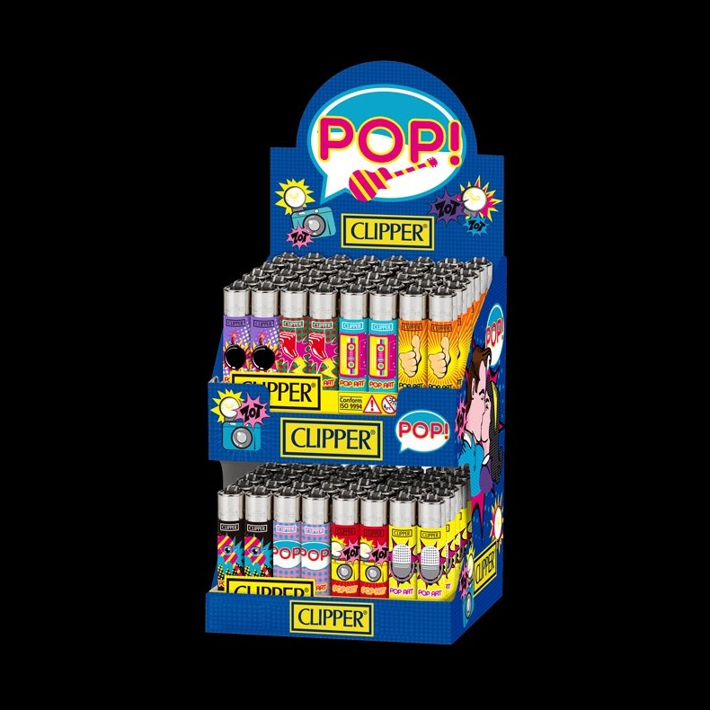 CLIPPER - Pop Art Duo Display 96 stk.