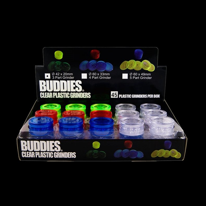 Plastic Grinder 42mm - 3 Part