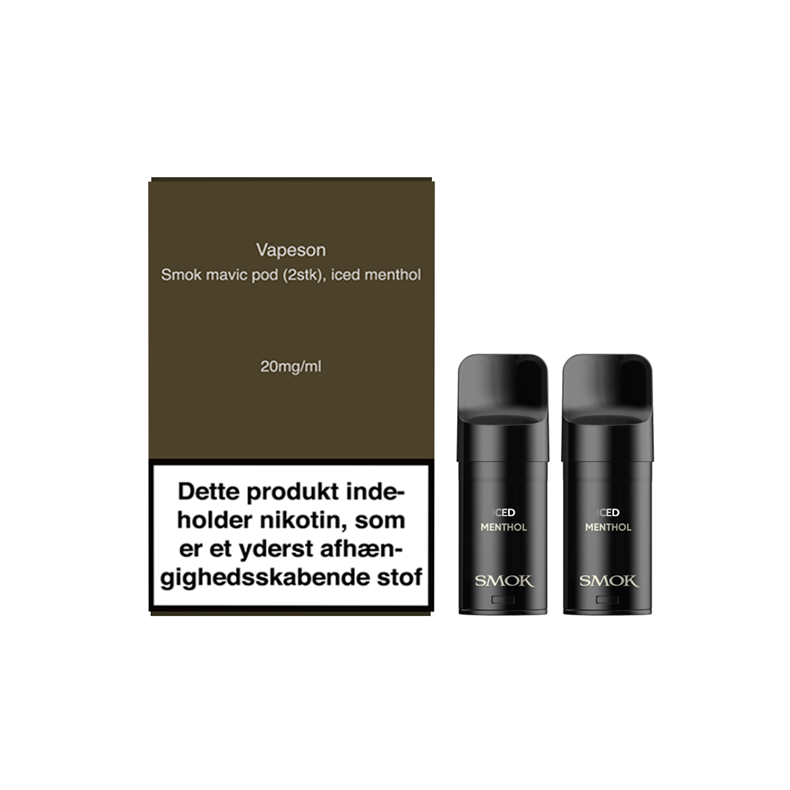 Vapeson MAVIC refill pod - Iced Menthol 2 stk.