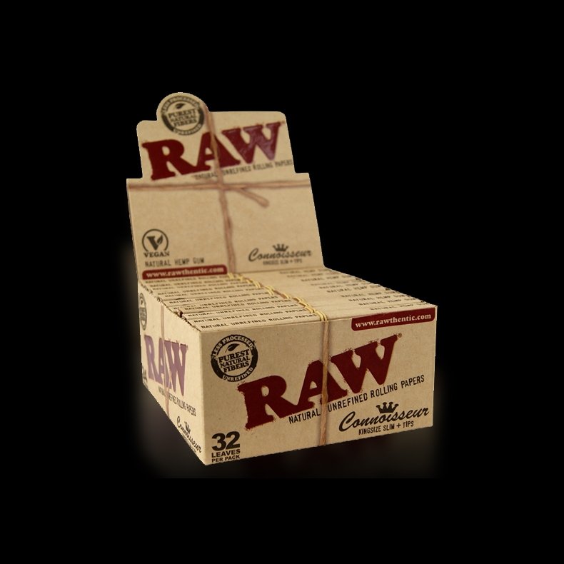 Raw Connoisseur King Size Slim Plus Tips