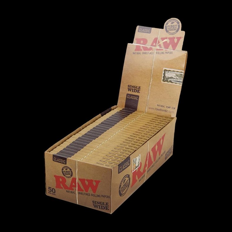 RAW Regular Single 50 stk.