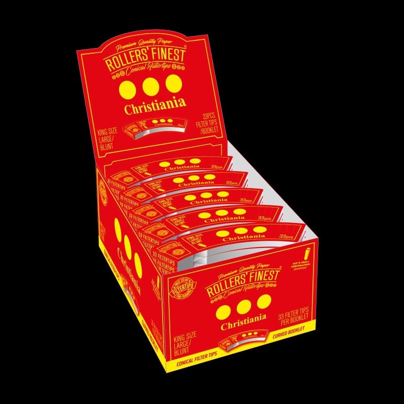 Rollers' Finest Filtertips KS Large Christiania 