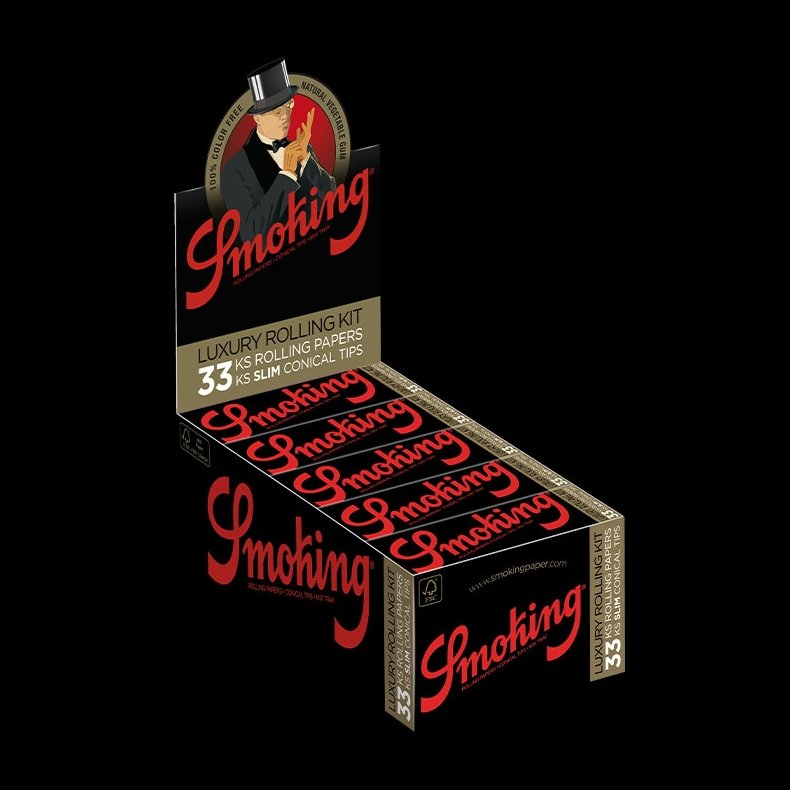 Smoking KS Deluxe Lux Pack + conical tips