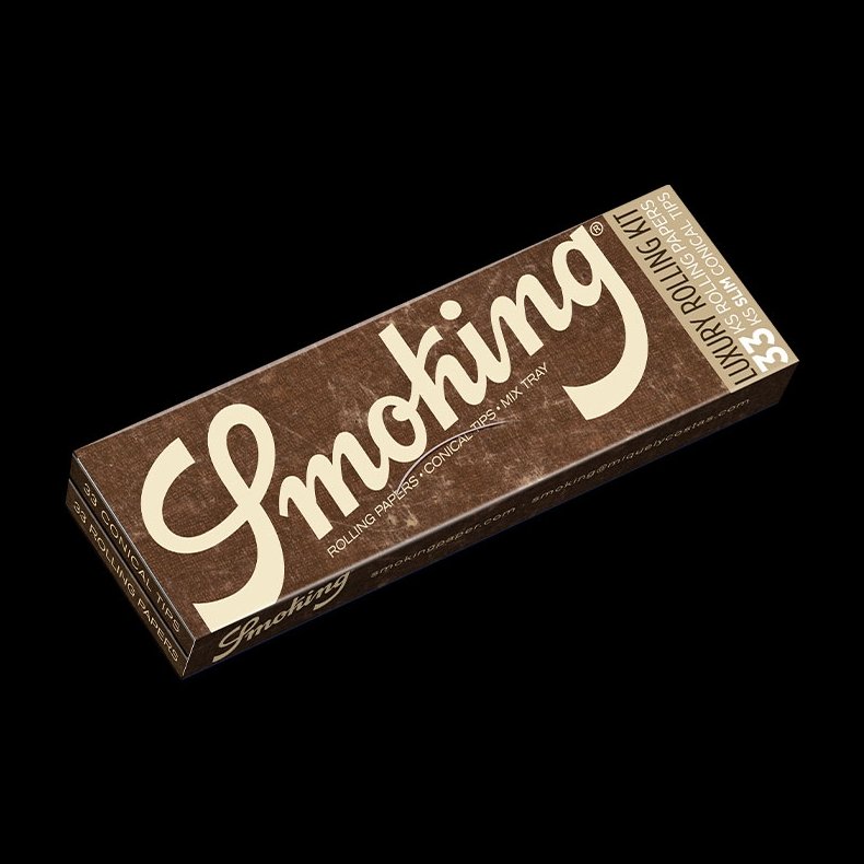 Smoking KS Brown Lux Pack + conical tips