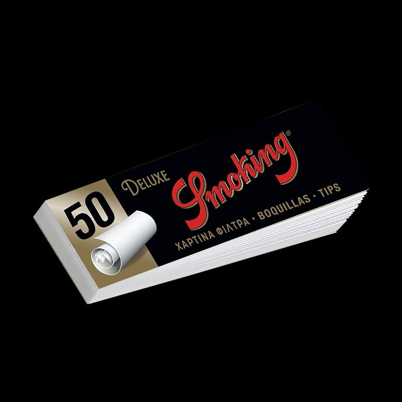 Smoking Filter Tips Medium Straight, 50 stk.