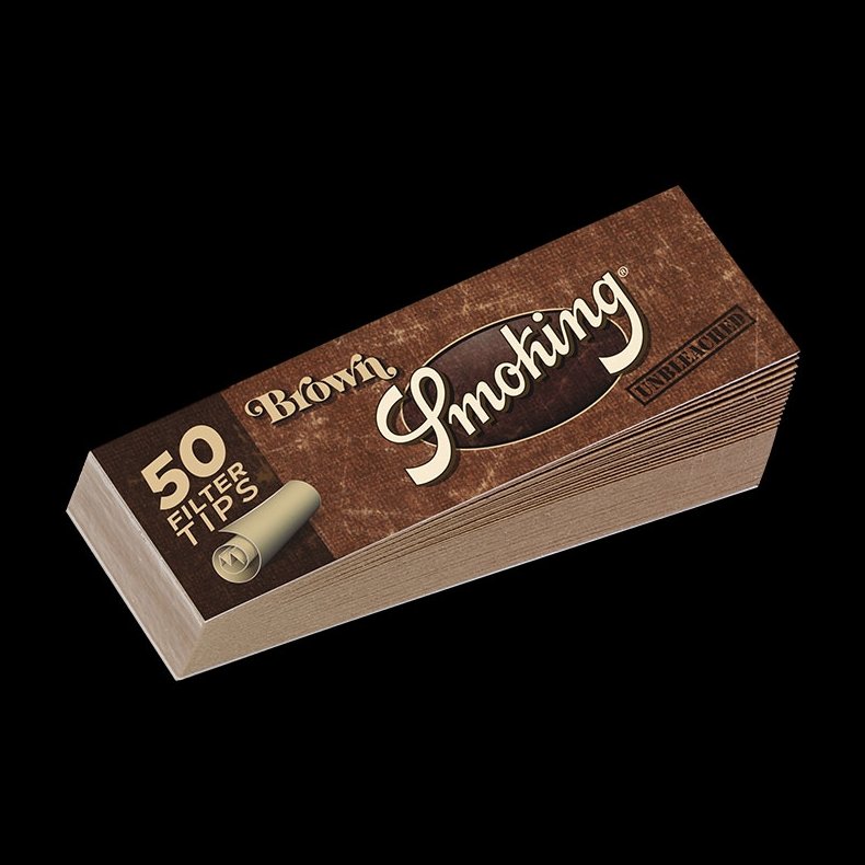 Smoking Filter Tips Brown Medium